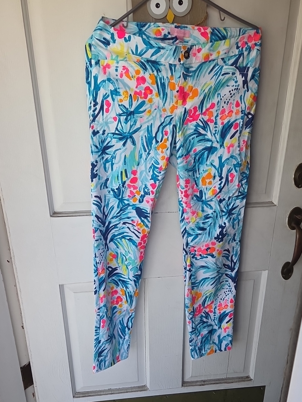 Lilly Pulitzer Size 6 Blue Colorful Pant.